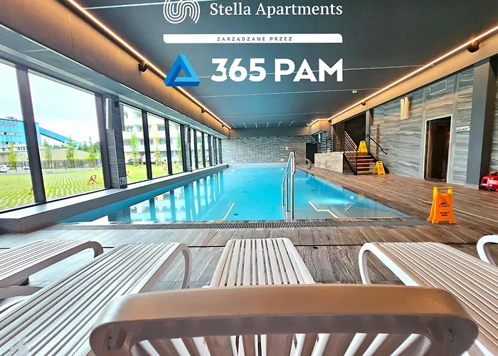 Apartament Alabaster - Basen, Sauna, Jacuzzi, Silownia, Restauracja - 365Pam